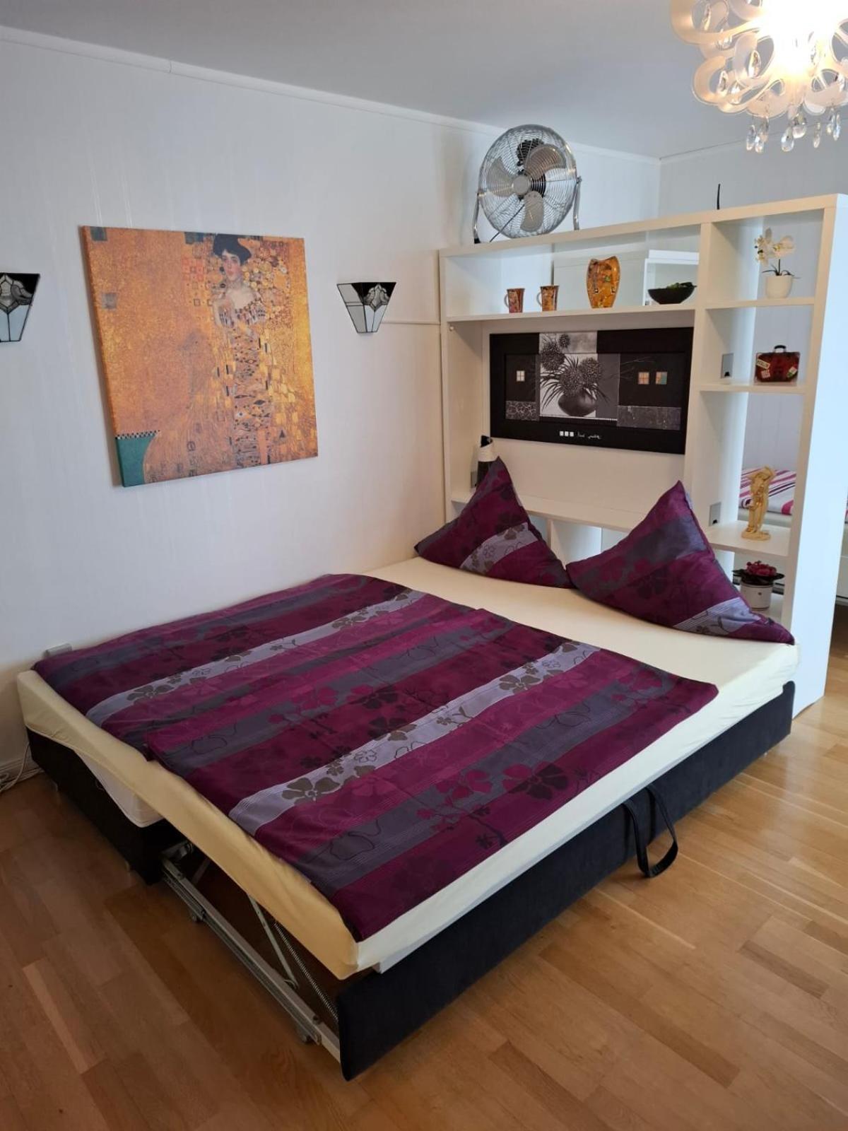 Modernes 1 Zimmer Luxusappartement Kleiner Roland Mit Parkplatz Und Balkon In Bremen Naehe Zentrum Luaran gambar